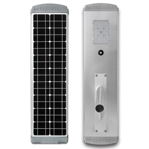 100 Watt All-in-One-Solarstraßenlaterne mit Batterie
